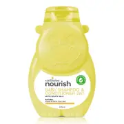 Organic Earthwise Nourish Hippo Baby Shampoo and Conditioner 2in1 - Fresh, healthy organic delivery | Doorstep Organics