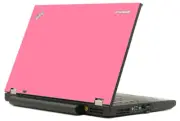 PINK Vinyl Lid Skin Cover Decal fits IBM Lenovo ThinkPad T420 Laptop