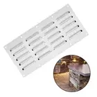 Venting Panel for Optimal Heat Dissipation in Fire Pits and For Grills