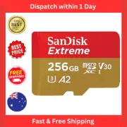 SanDisk Extreme Micro SD Card 256GB Action Dash Cam GoPro A2 160MB