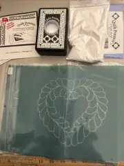 Quilt pounce chalk stencils Kit