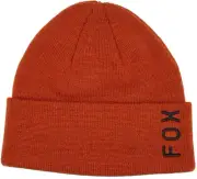 Fox Racing Wordmark Womens Beanie Hat Burnt Orange