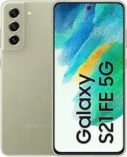 [Samsung] Galaxy S21 FE 5G, Android Smartphone, 6.4 Inch Dynamic AMOLED Display, 4500 mAh Battery, 256 GB/8 GB RAM, Mobile Phone in Olive