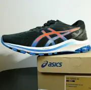 7, ~ 7.5~ASICS GT-1000 10 Black/Reborn Blue Men's Size 7, 7.5 NEW 1011B001-005