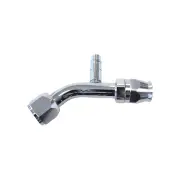 Aeroflow Brand 45 Degree With Charge Port A/C Fitting -10 AN Hose Adaptor