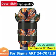 For Sigma ART 24-70mm F2.8 DG OS Decal Skin Camera Lens Sticker Vinyl Wrap Film