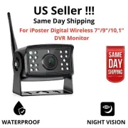 Wireless AHD Digital Camera Backup Rear View Metal For Truck Trailer Bus Caravan