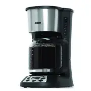 Salton Jumbo Java 14 Cup Drip Coffee Maker, XL Capacity Glass Carafe