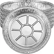 Aluminum Foil Pie Pans - Round Disposable Mini Tins for Tarts and Pies - 10 Piece Set