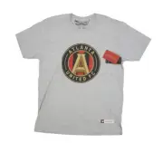 Atlanta United FC MLS Mitchell & Ness Stamp Logo Tee Short Sleeve T-Shirt Mens L