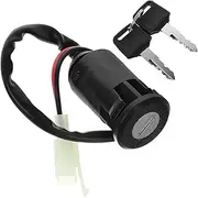 Gatuida ATV Ignition Switch Starter Motorcycle Key Start Switch Replacement Electric Scooter Ignition Panel Scooter Parts ATV Kart