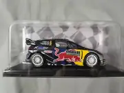 Rally Car Model 1:24 Scale Ixo FORD FIESTA WRC RED BULL RALLY MONTECARLO