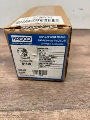 New in Box Fasco Motor D1126 1/15hp 230V