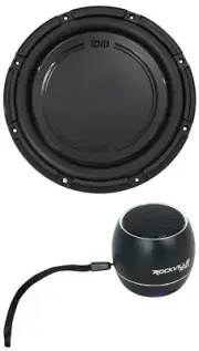 Polk Audio DB1242SVC 12” 1110w SVC 4-ohm Subwoofer+Portable Bluetooth Speaker