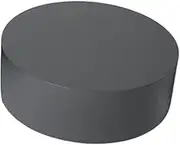 yuksok Mannequin Display Pedestal Stand Round Table Party Platform Base Home Display Plinth Pillar Cylinder Pedestal Stand for Model, Gray