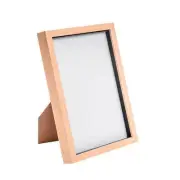 Shadow Box Frame Standing Hanging 3D Craft Picture Photo A4 (8 x 12") Light Wood