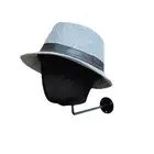 Wall Mounted Manikin head Hat Rack Hat Hooks Hanging Stand for Door Living Room