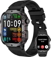 QX11 Smart Watch (Answer/Make Calls), 1.96 Smart Watches for Men 420mAh Big Batt