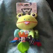 Lamaze Jibber Jabber Jake Frog Stroller Plush (red Tongue)