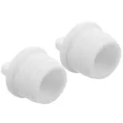 2 Pcs Mop Bucket Stopper Rubber for Stoppers Leakproof Outlet Replacement Plug