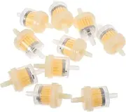 iplusmile 10pcs Inline Filter for Off Road Vehicles Durable Petrol Filter for Atv Go Kart Easy Installation Reliable Performance Under Harsh Conditions