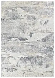 Imperial Modern Luxurious Textured & Lustrous in Light Grey Rug