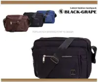 在飛比找Yahoo!奇摩拍賣優惠-吉田風刷色幾何口袋質感斜背包 /側背包【C6503】黑葡萄包