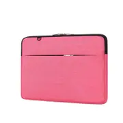 15-inch Waterproof Laptop Bag Wear-resistant Shockproof Portable Notebook Take-out Bag-2#-Pink