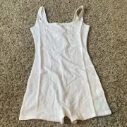 Victoria’s Secret Womens Athletic Onesize Jumpsuit White M $34.95