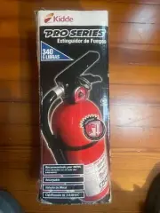 Kidde 340 Fire Extinguisher With Hose, Easy Mount Bracket, 3-A:40-B:C