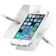 Front and Back Tempered Glass Screen Protector Film Guard for Apple iPhone 5S 5