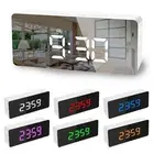 High Quality Alarm Clock Charging Alarm Clock Night Mode LED Mirror Display