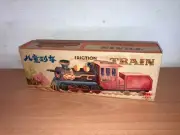 Vintage Tin Friction & B/O 11" TRAIN MIB Made in China MF 170