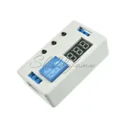 12V LED Timer Control Switch Relay Module Automation Delay PCB Board +White Case