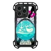 iPhone 16 Pro Ultra Bounce Case MagSafe Compatible Whales in Ocean