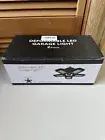 2 Pack Deformable LED Garage Shop Light E26/E27 Black 6500K