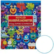 Studymate Massive Monster Recycled Scrapbook 120 Pages