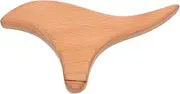 Scraper Face Gua Sha Tools Gua Sha for Legs Massager Face Body Relax Tool Muscle Scraping Tool Wooden Scraping Tool Wood Therapy Massage Tools for Belly Fat Wooden Gua Sha Khaki FRCOLOR