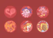 Digimon TCG Crest of Love Red Metal Dice X1 - Biyomon Mana Moon Yugioh