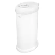 Ubbi Nappy Bin Diaper Pail - Matte White