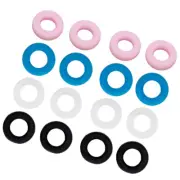 16 Pairs Eyeglass Accessory Ear Grip Ear Hooks Sunglasses Silicone Temple Tips