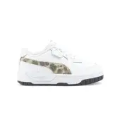 Puma Cali Dream Leopard Print Lace Up Youth Girls White Sneakers Casual Shoes 3