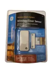 GE #45131 Wireless Alarm System Window Door Sensor Choice Alert NEW