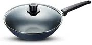 Woll Diamond Lite Fix Handle Conven Wok 30cm With Lid Gift Boxed