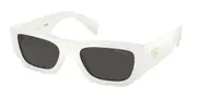 Prada PR A01S 17K08Z Men's Sunglasses White Size 53