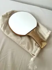 Pons Bon Design Table Tennis Racket-Shaped Hand Mirror