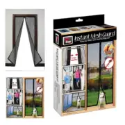 Magnetic Total Vision Instant Mesh Guard Hands Free Screen Door Anti Insects