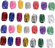 28pcs Curling Ribbon String: 5mmx10m Assorted Curling Ribbon Set for Balloon Bouquets & Present Bows - Shimmery Party Supplies for Graduation