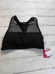 Vince Camuto Women's Black Racerback Mesh Cut Outs High Neck Bikini Top Size: XS