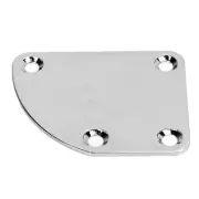 Electric Guitar Neck Plate Curved Cutaway Semi Round Joint Back Mounting 4 H MGR